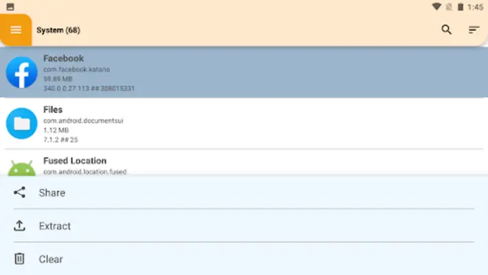 Apk extractor android App screenshot 10